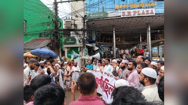 গণভোটের গণরায় বাস্তবায়ন ও জুলাই গণহত্যায় জড়িতদের বিচারের দাবিতে মৌলভীবাজারে জামায়াতের গণমিছিল