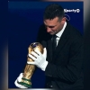 The 91-year-old Argentine journalist covering his 18th World Cup