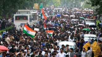South Asia Delhi deploys thousands of security personnel ahead of protest demanding election chief’s resignation
